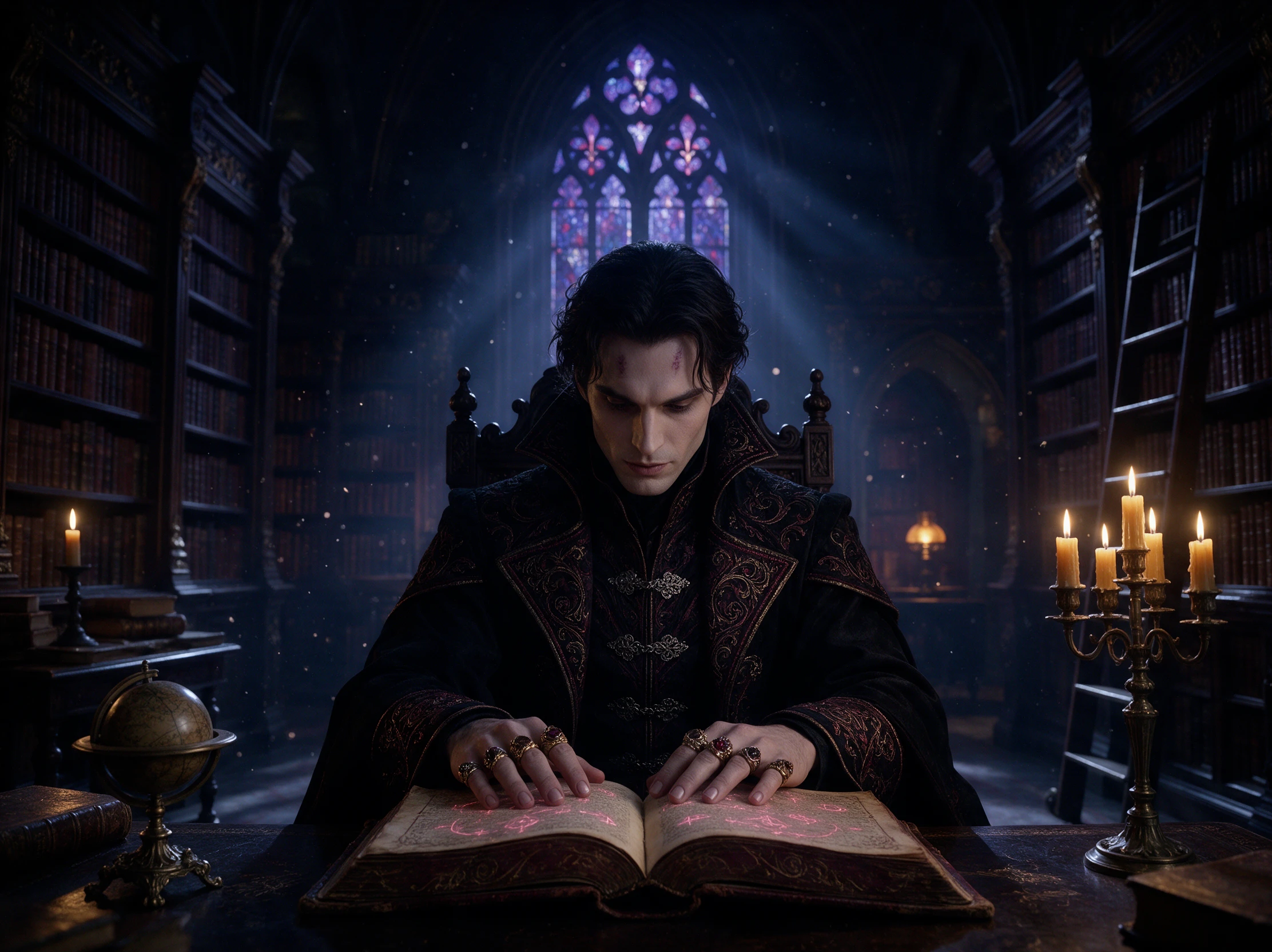 Connected scenes from a long-form vampire saga
