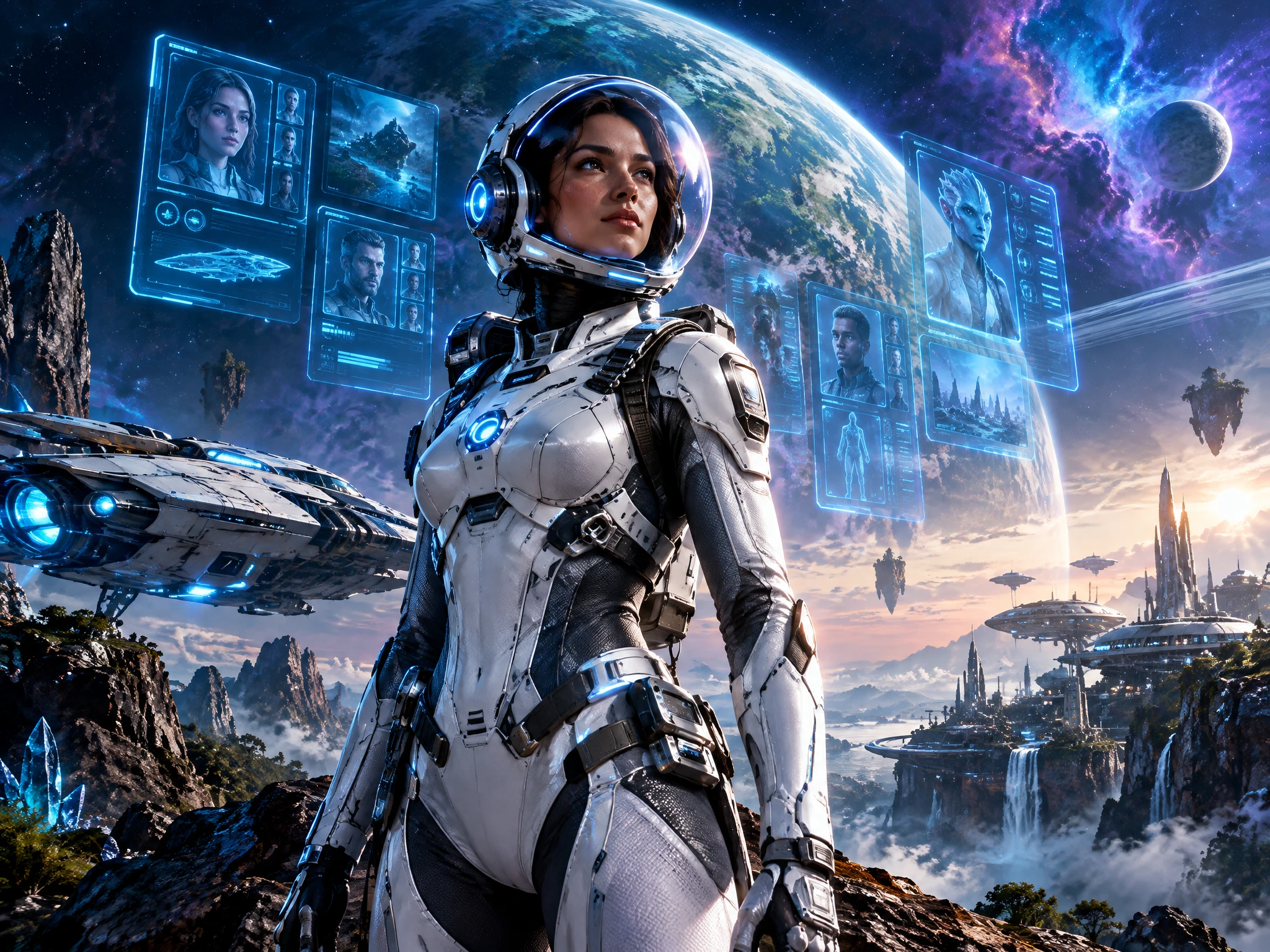 AI story templates for different character adventures