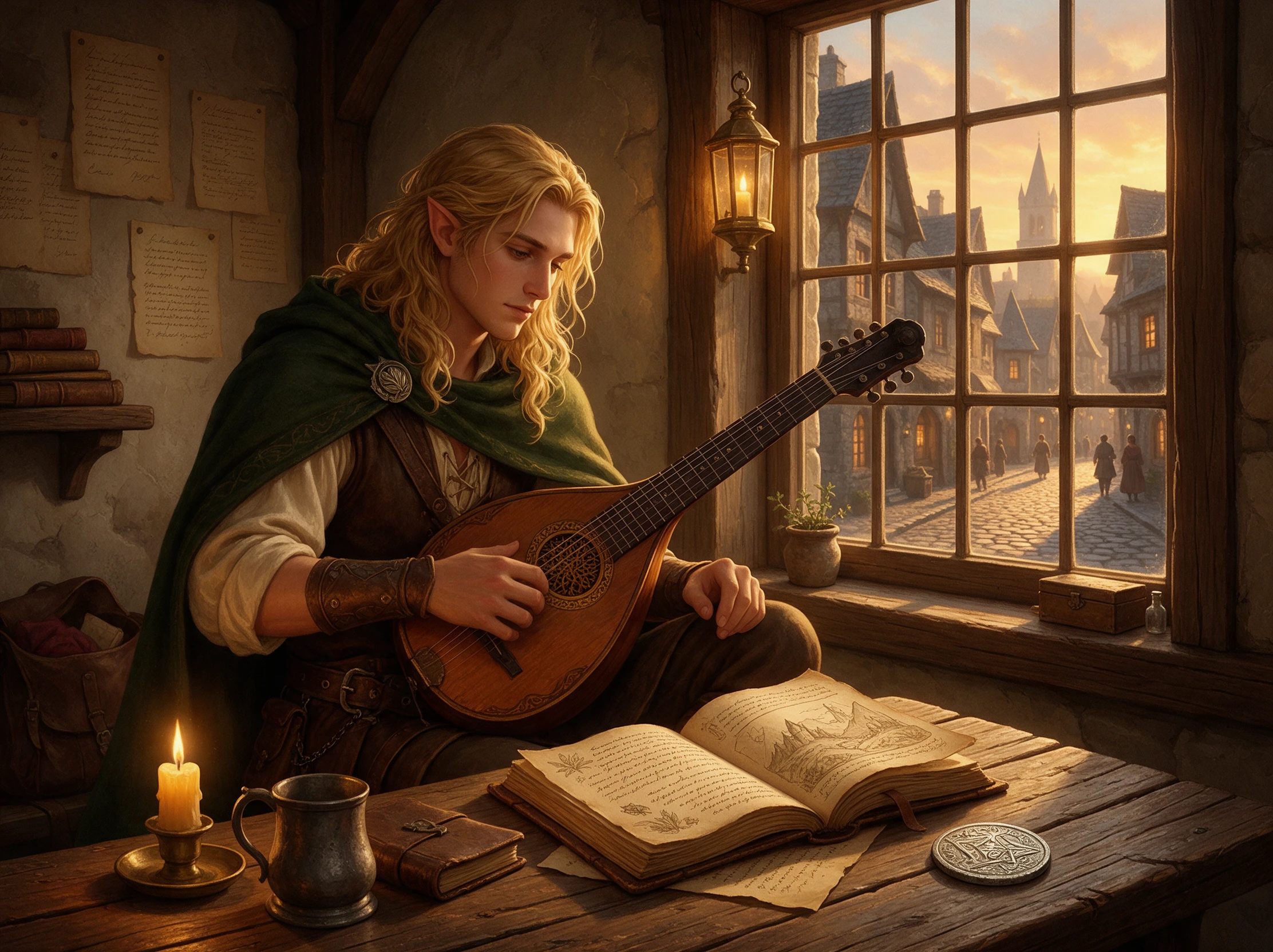 Turn DnD character details into a backstory